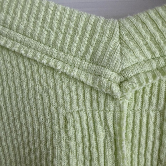 Aerie Lime Green Oversized Shirt XL - Picture 6 of 9